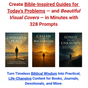 Biblical Wisdom Prompts preview for faith-based creators