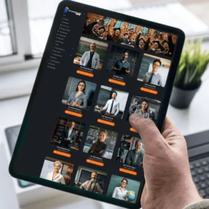 AI Live University Builder platform preview