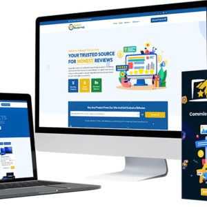 Digital Review Site Builder dashboard and GPT-powered review generator