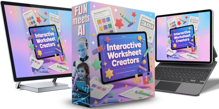 Interactive Worksheet Creator AI tool for making kids worksheets